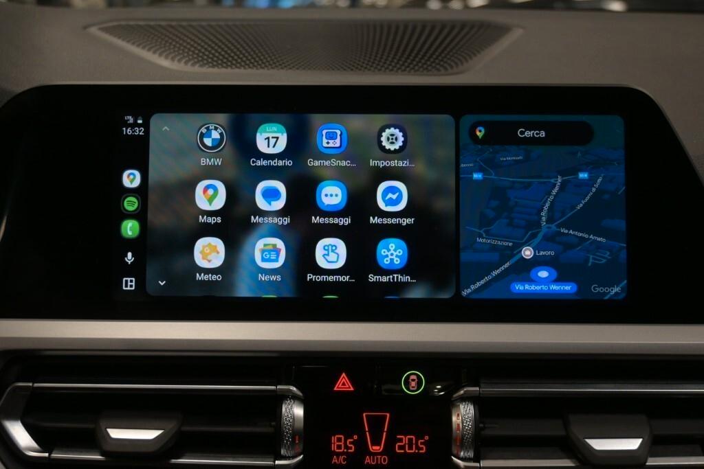 BMW 116D 115CV STEPTRONIC BUSINESS DESIGN ( FARI LED - BMW DIGITAL COCKPIT - TETTO PANORAMICO APR. - NAVI - MIRROR - PARK ASSISTANT - TELECAMERA POST. - CERCHI 17 )