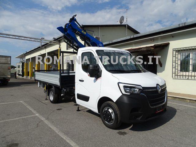 RENAULT Master 145CV CASSONE FISSO E GRU+ RADIOCOMANDO ORDINABILE