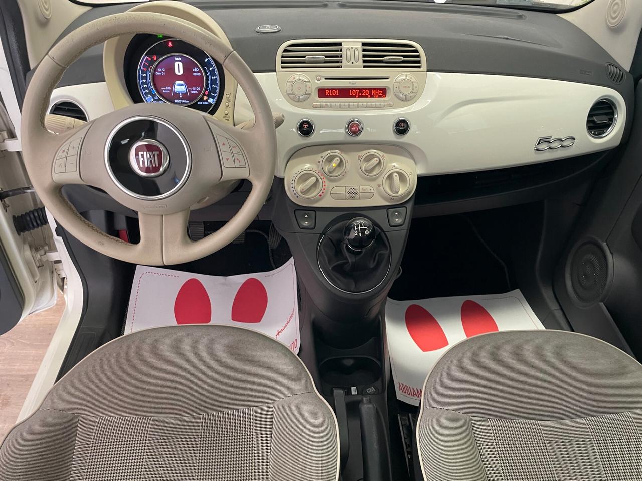 Fiat 500 1.2 Lounge 102.000 km! Tetto Neopatentati