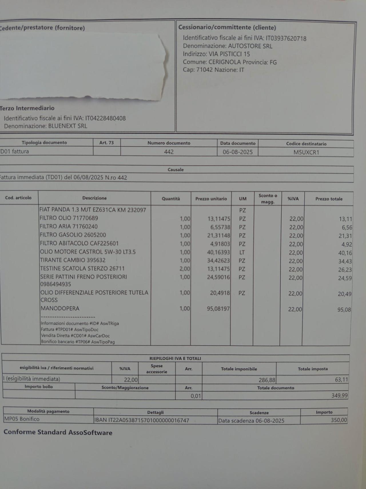 Fiat Panda 1.3 MJT S&S 4x4 Antartica