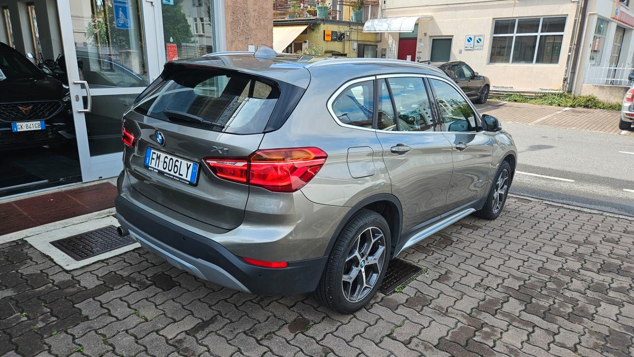 Bmw X1 xdrive18d xLine 150CV auto PELLE-CAMERA-SED.RISC.
