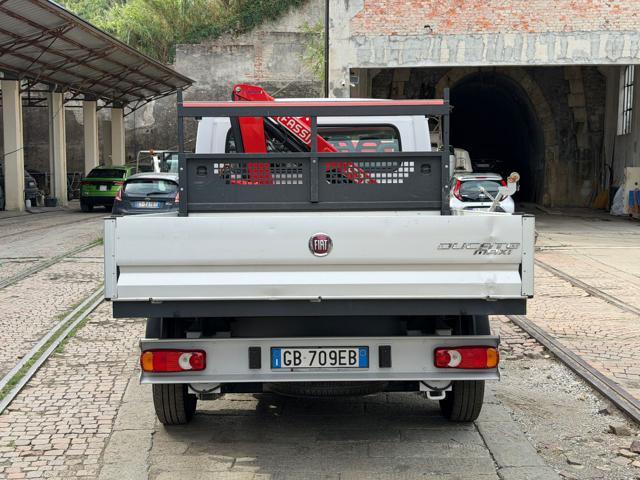 FIAT Ducato 140CV DOPPIA CABINA GRU E CASSONE FISSO