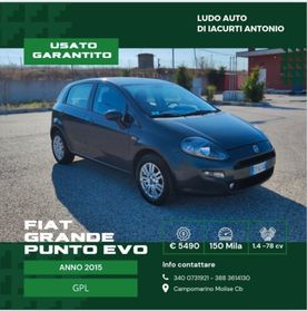 Fiat Punto 1.4 8V 5 porte Easypower Lounge