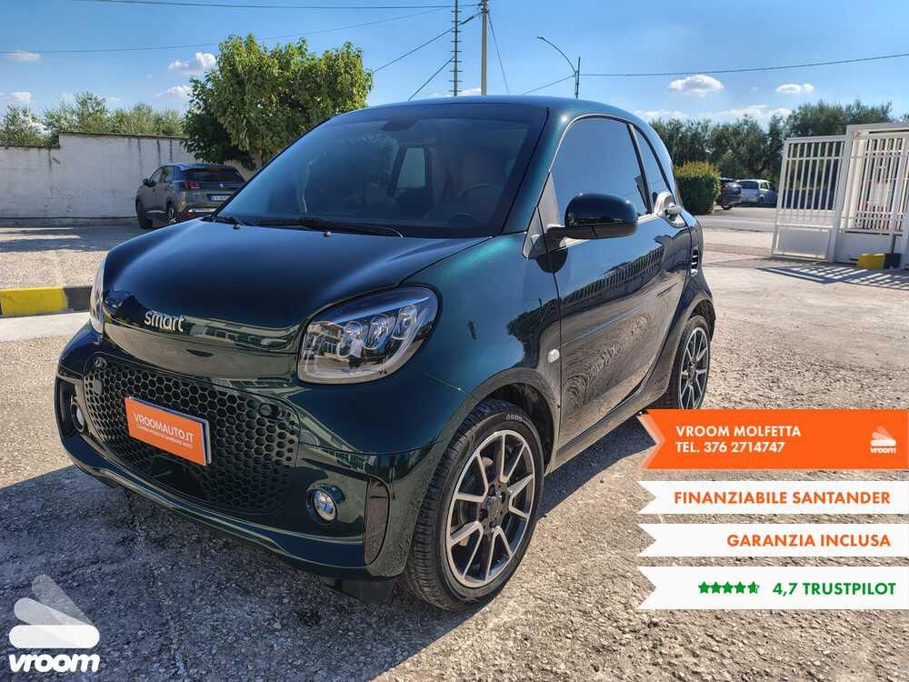 SMART fortwo EQ BRITISH GREEN PANORAMICA
