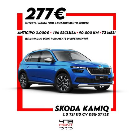 SKODA Kamiq Kamiq 1.0 TSI 110 CV DSG Style