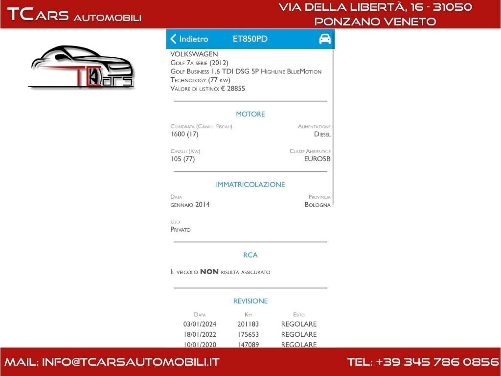 VOLKSWAGEN GOLF 1.6 DSG VIRTUAL COCKPIT - NEOPAT