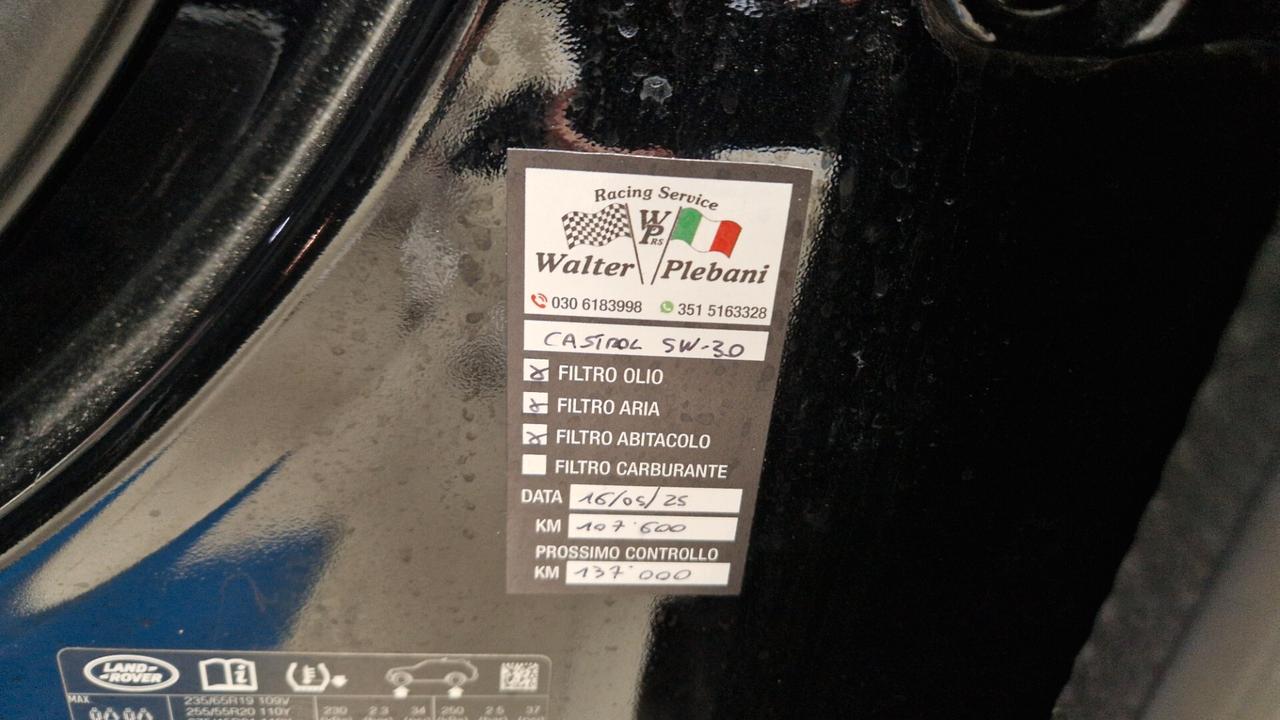 Land Rover Range Sport tetto apribile