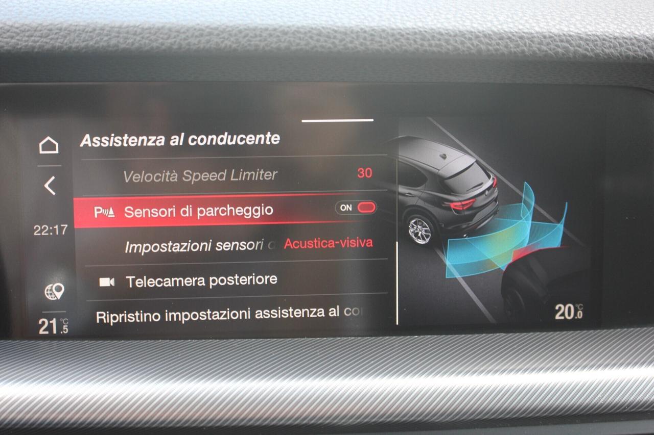 Alfa Romeo Stelvio SPRINT 2.2 190 CV Q4 TAGLIANDI ALFA ROMEO