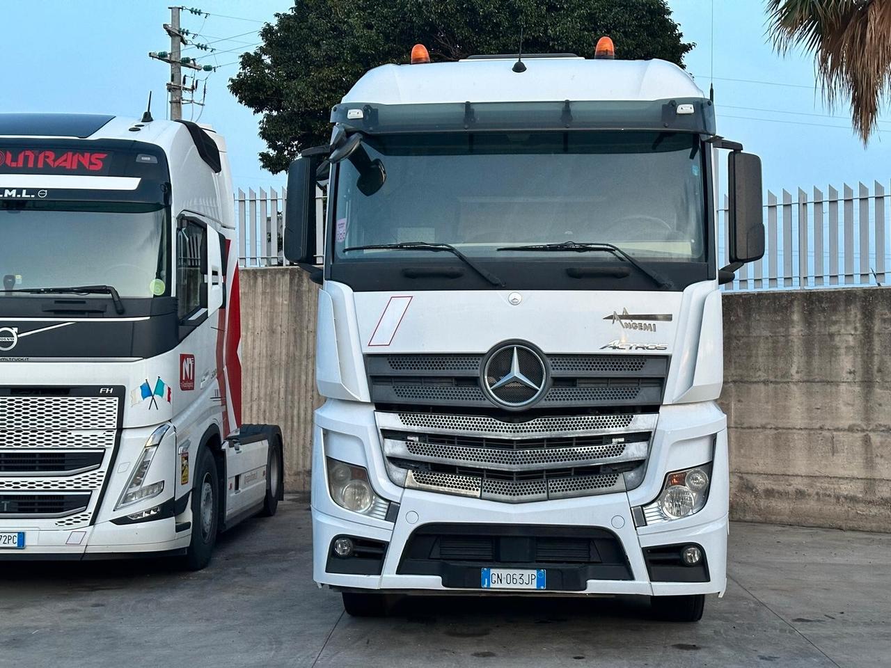 Mercedes Actros 1845 ADR Impianto Idraulico Balestrato Anteriore