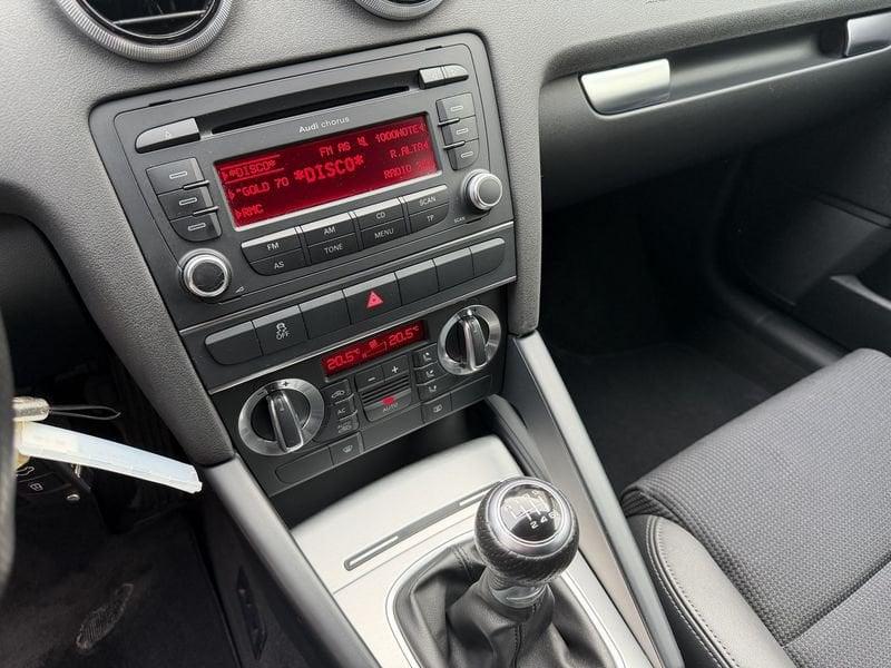 Audi A3 A3 Sportback 1.8 tfsi S-LINE INTERIORI ED EXTERIOR KM REALI !!