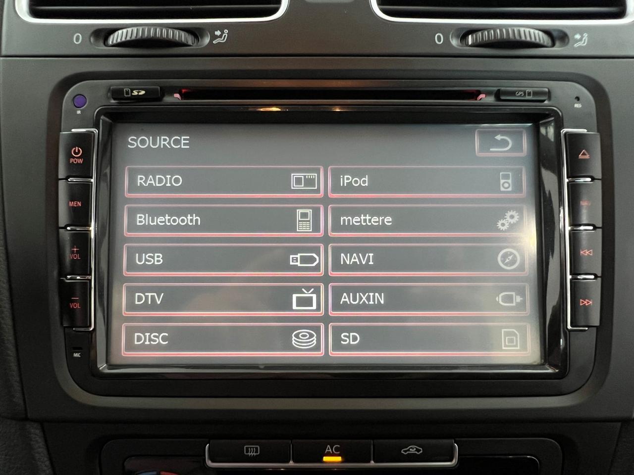 VOLKSWAGEN Golf VI 2008 Golf 5p 1.4 United 80cv