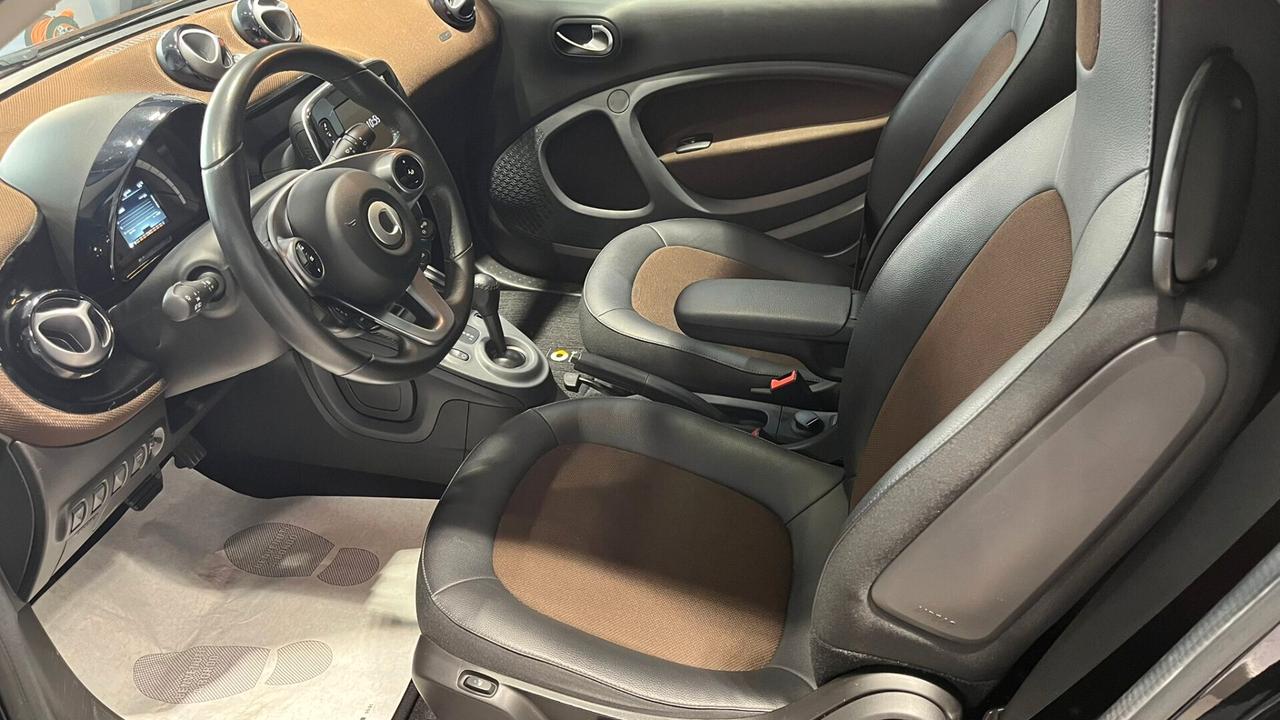 Smart ForTwo 1.0 Turbo Twinamic Perfect Fari Led Navy Tetto...