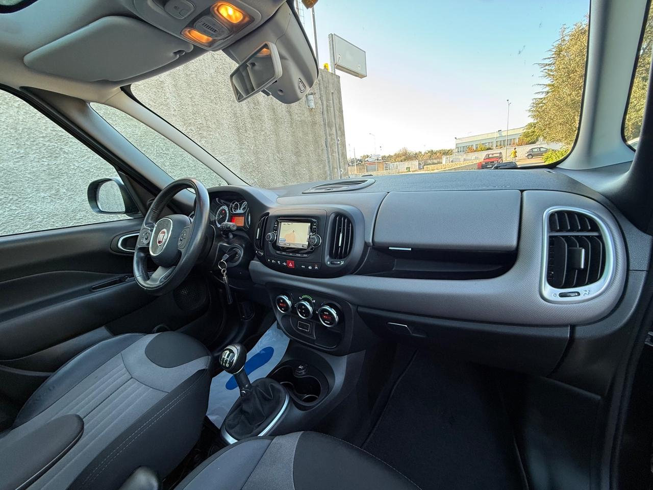 Fiat 500L 1.3 Multijet 95 CV Lounge,TETTO PANORAMICO,Navi,Pelle,Climatronic bizona,ecc.