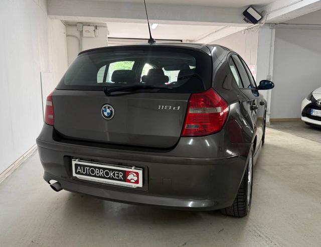 BMW 118 d cat 5 porte Futura DPF
