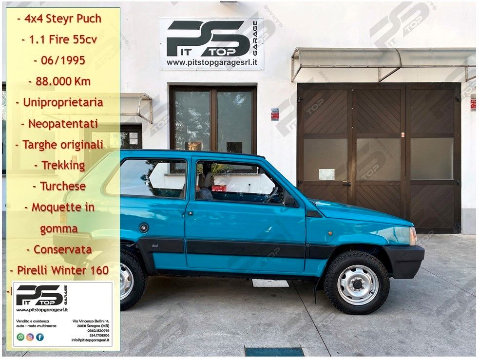 Fiat Panda 1100 i.e. 4x4 Trekking Steyr Puch - Unipro