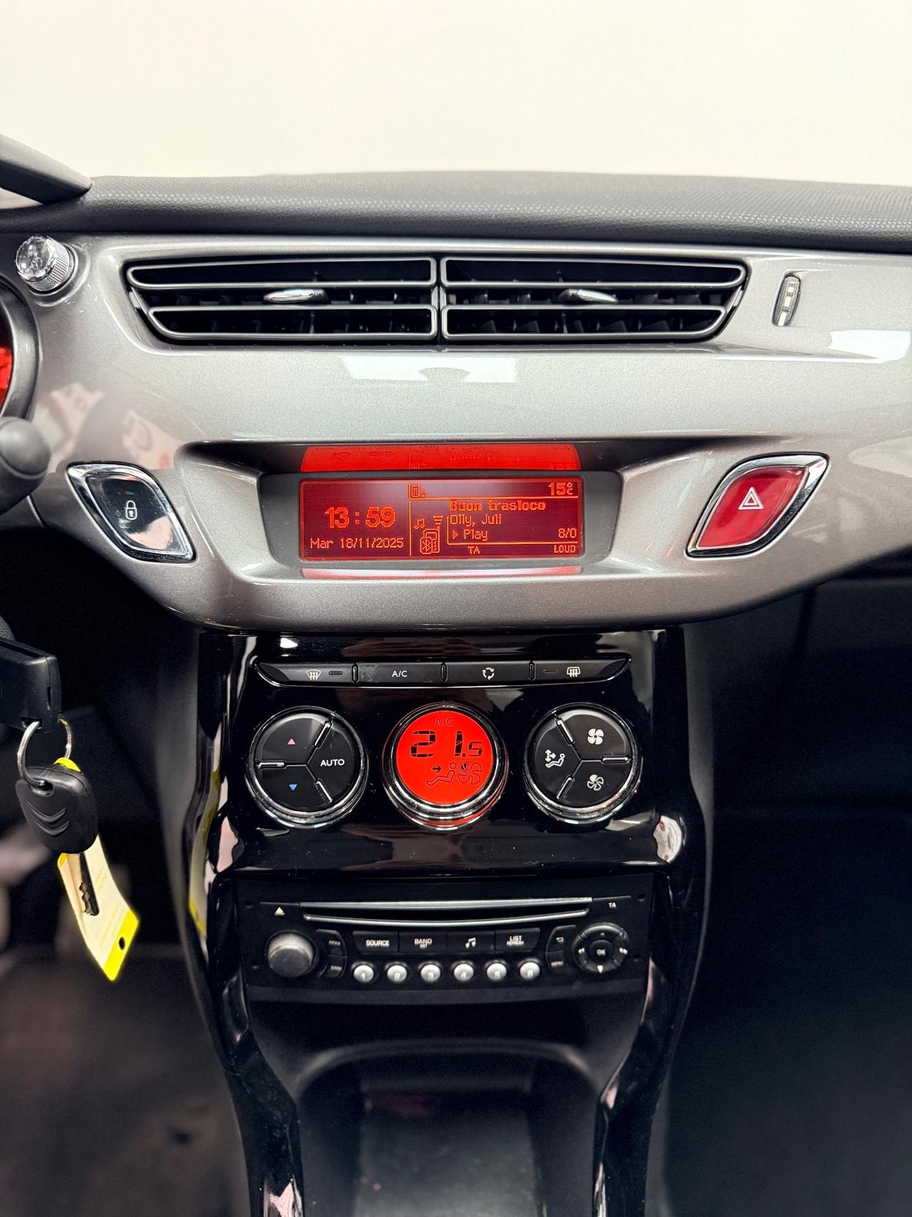 Citroen C3 1.4 HDi 70 Exclusive 10/2014 NEOPATENTATI EURO 5B