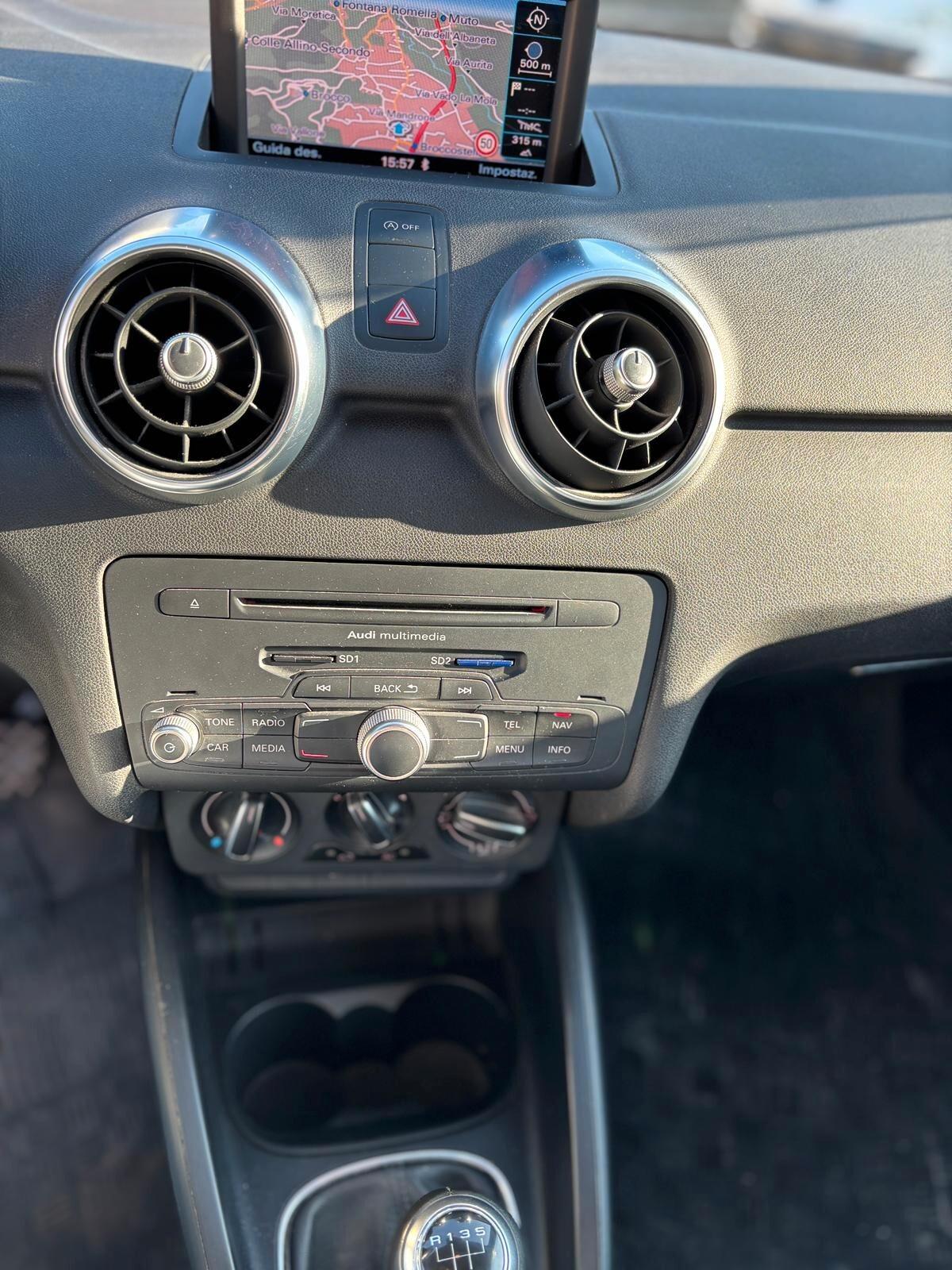 Audi A1 1.6 TDI 3PORTE NAVIGATORE OK NEOPATENTATI