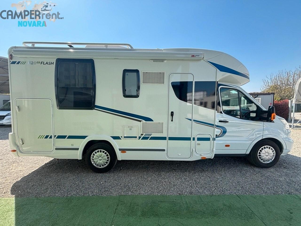 Chausson FLASH 628 EB - SEMINTEGRALE LETTO NAUTICO