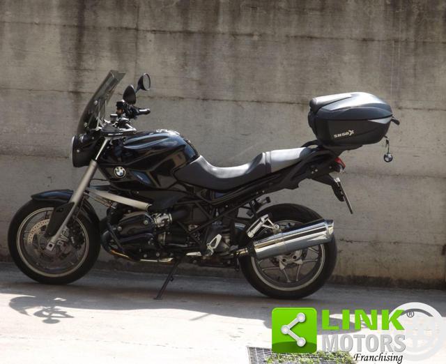 BMW R 1200 R anno 2008 con valigie laterali BMW originali