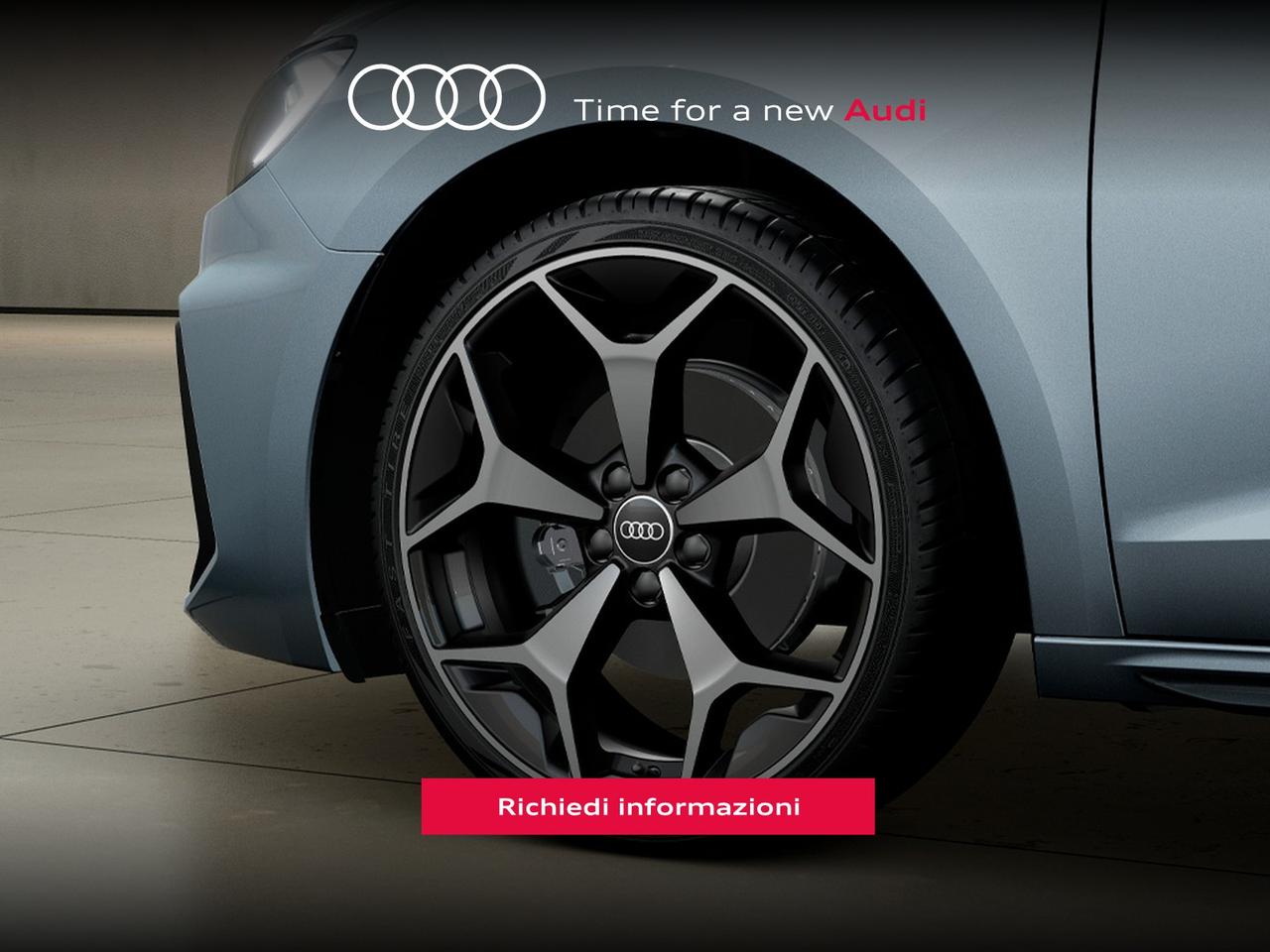 Audi A1 sportback 30 1.0 tfsi identity black 116cv s-tronic