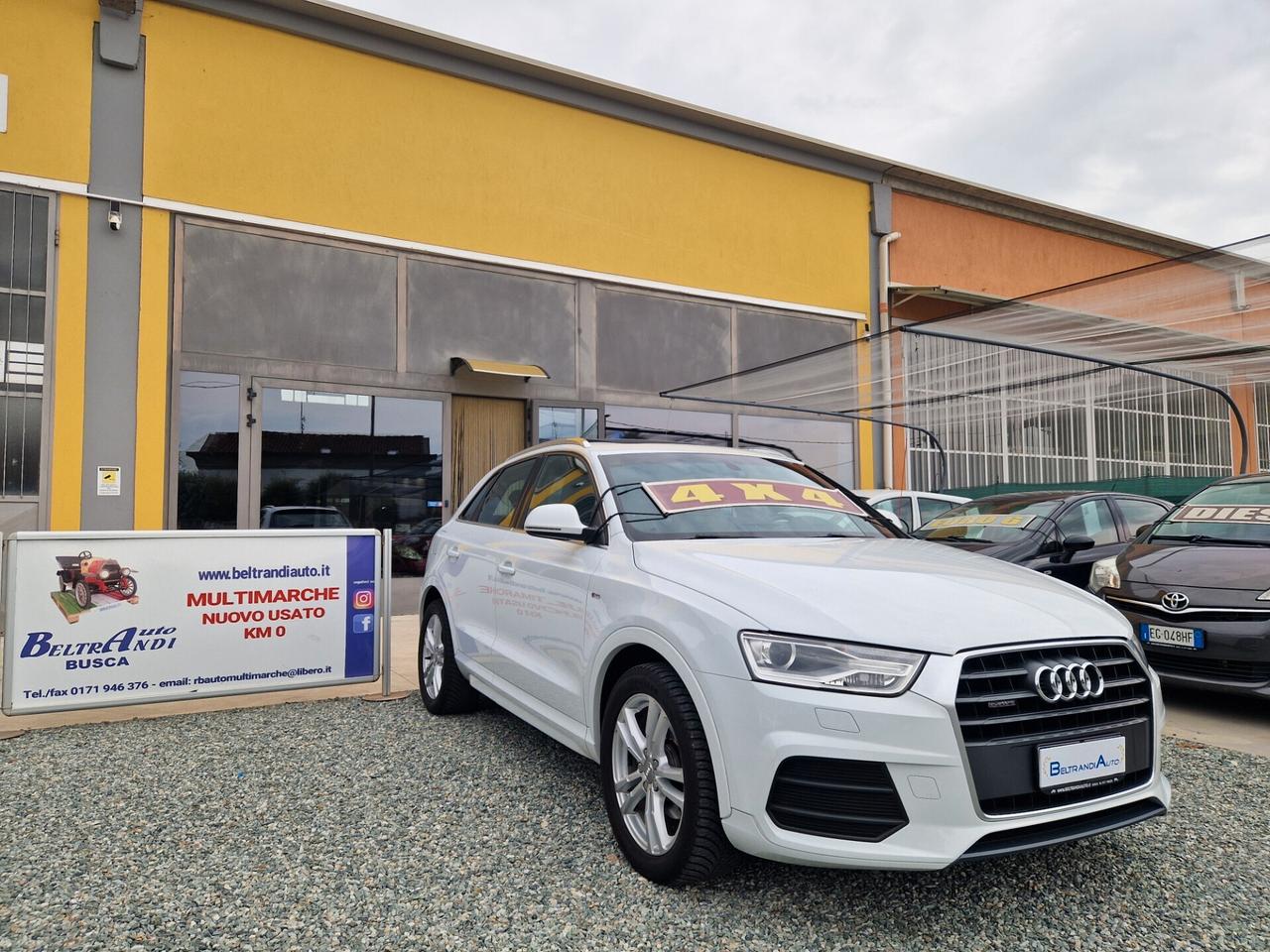 Audi Q3 2.0 TDI 150 CV Quattro S tronic S line E6