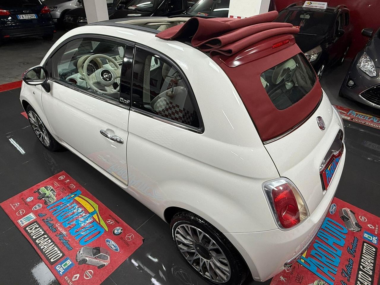 Fiat 500 CABRIO 1.3 MJT 75cv Rock - 2009