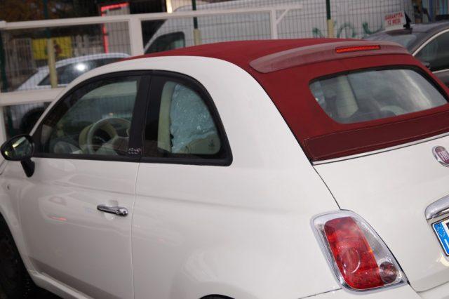 FIAT 500C C 1.2 Lounge TETTO IN TELA ROSSA