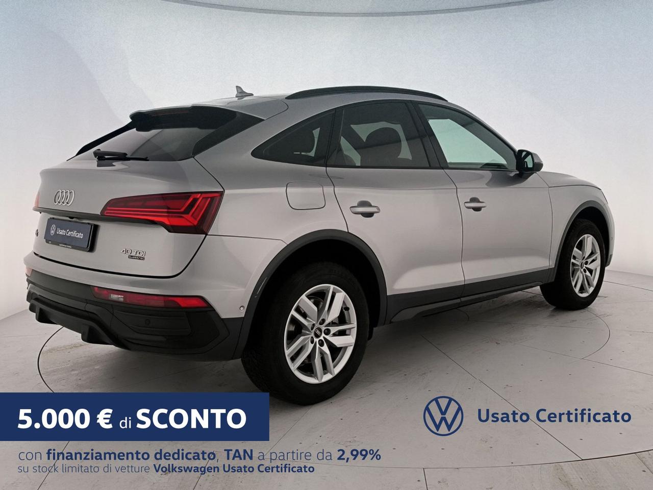 Audi Q5 sportback 40 2.0 tdi mhev 12v business advanced quattro s-tronic