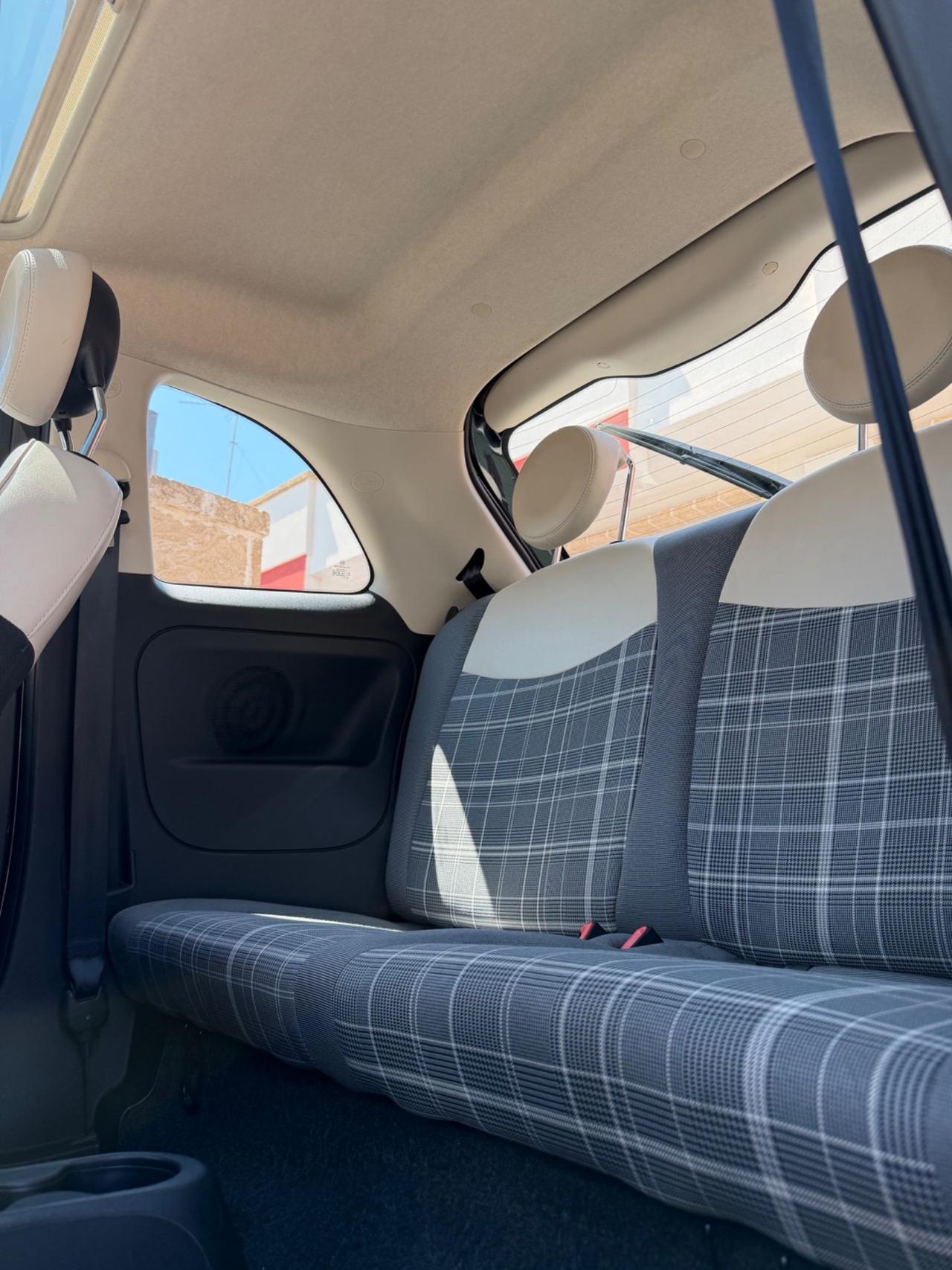 Fiat 500 1.2 69 cv Lounge-2019/GPL/LED/PANO