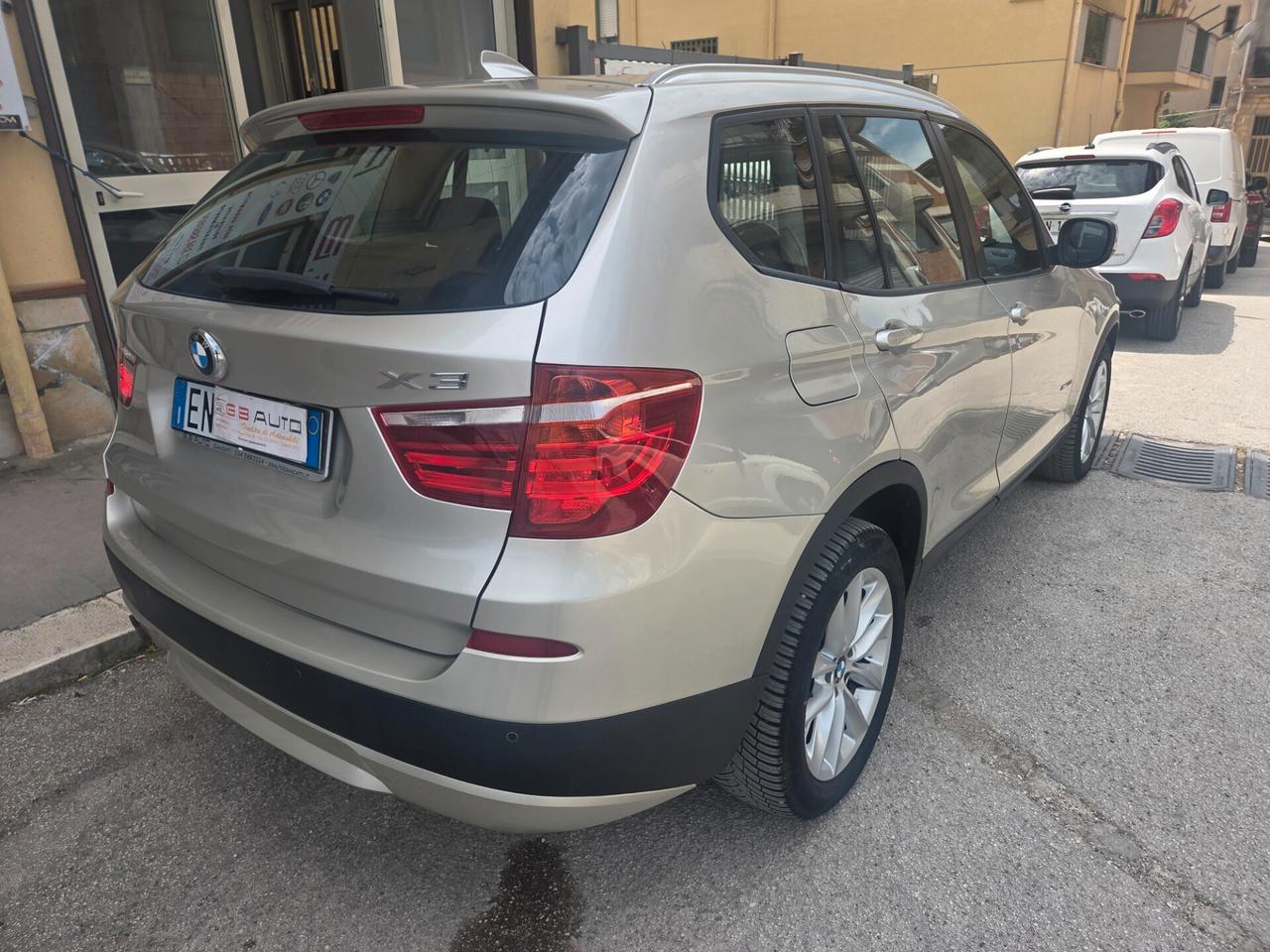 BMW X3 ANNO 2013 2.0 184 CV NAVIG LED KM CERTIFICATI
