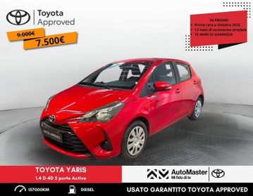 Toyota Yaris 1.4 D-4D 5 porte Active
