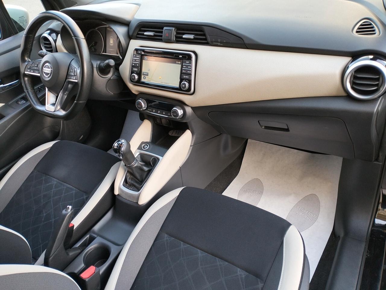 Nissan Micra V 2017 1.5 dci Tekna 90cv * DIESEL * SOLI 69.000 KM *
