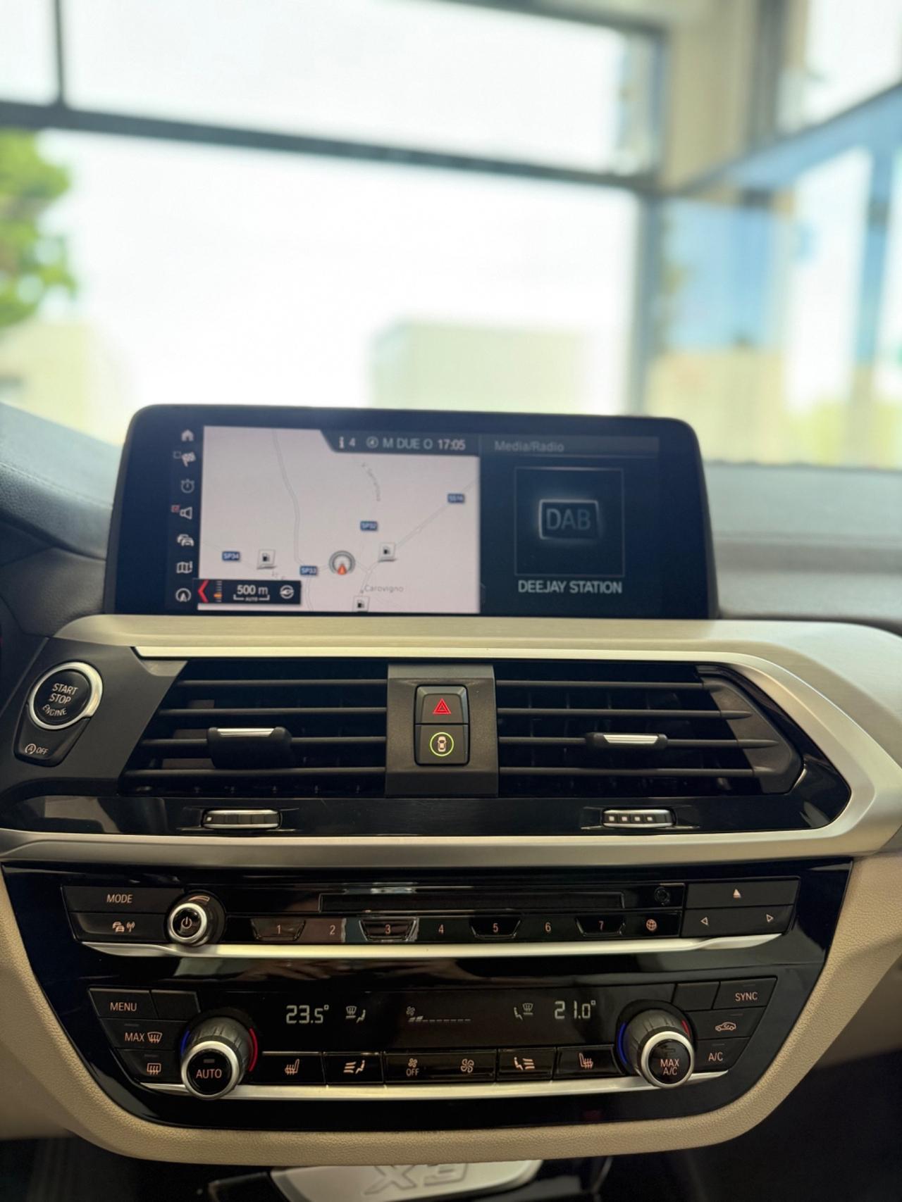 Bmw X3 xdrive20d Luxury Line TETTO APRIBILE,LUCI SOFFUSE INTERNE,NAVI,INTERNI IN PELLE BEIGE,KM CERTIFICATI