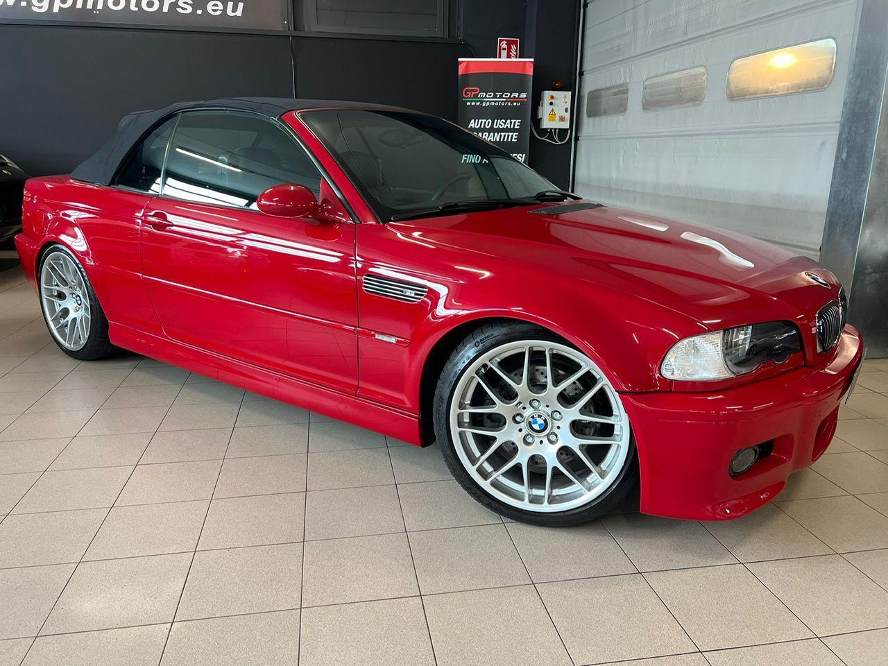 BMW M3 Cabrio 3.2 343CV MANUALE! ROSSA ORIGINALE !