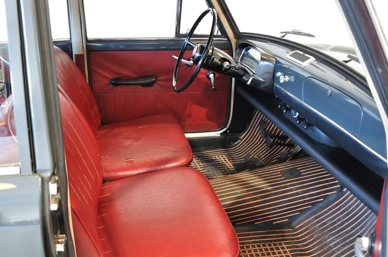 Fiat 1100 D ASI CRS sanissima motore revisionato