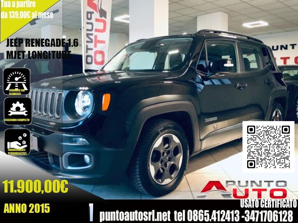 Jeep Renegade 1.6 Mjt 120 CV Longitude