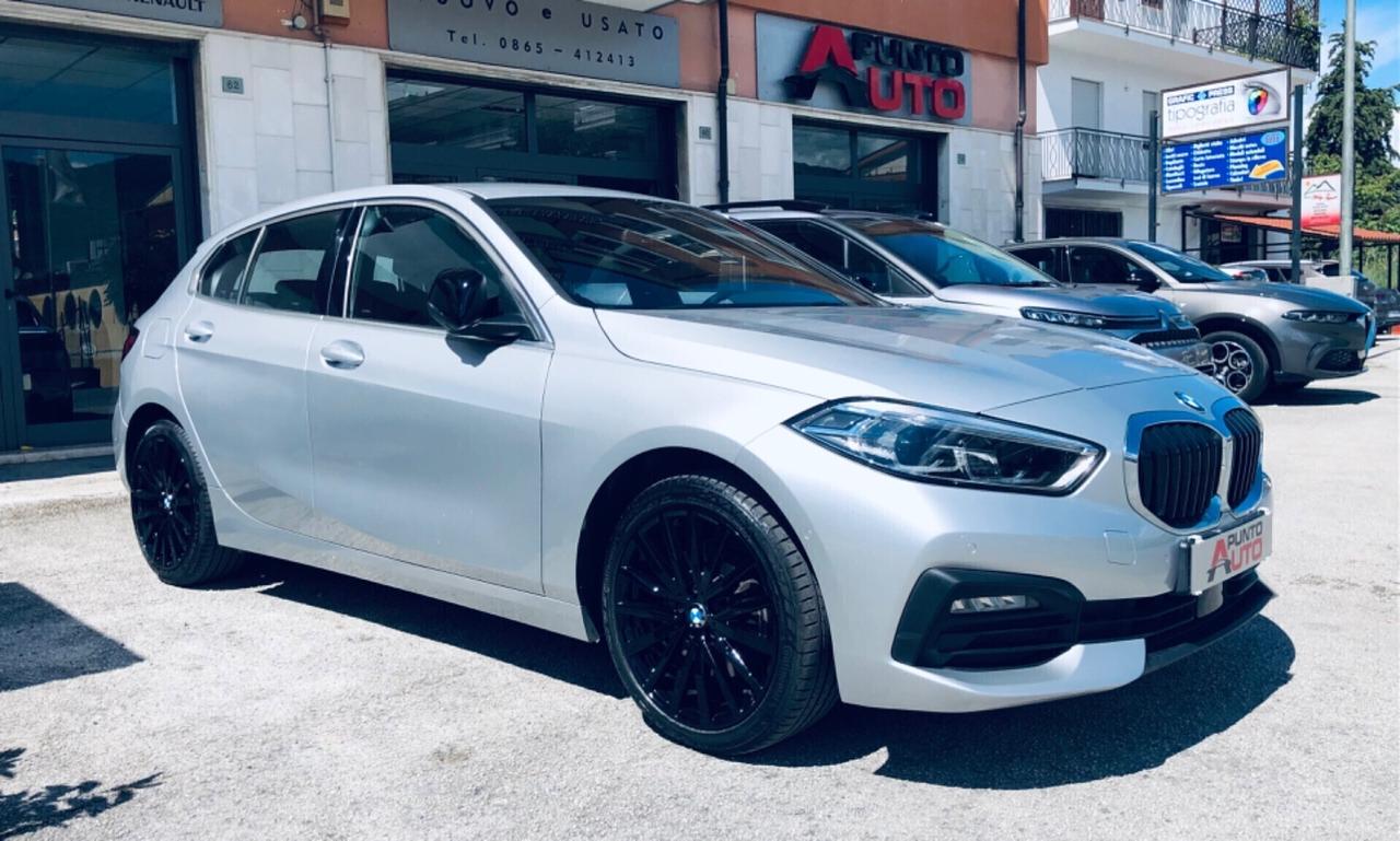 Bmw 116 118d 5p. AUTOMATICA-TELECAM- SPORT argento