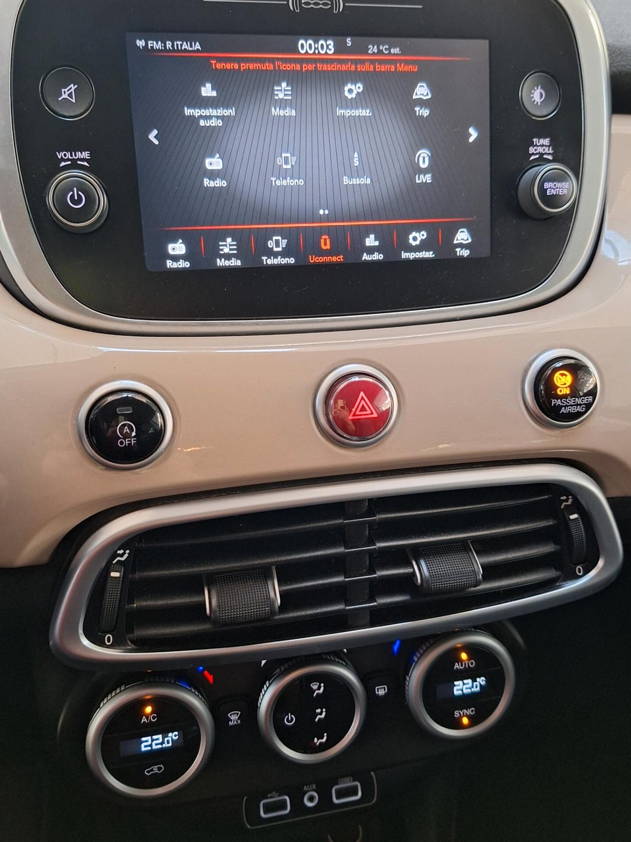 Fiat 500X 1.6 MultiJet 120 CV Cross Full Led