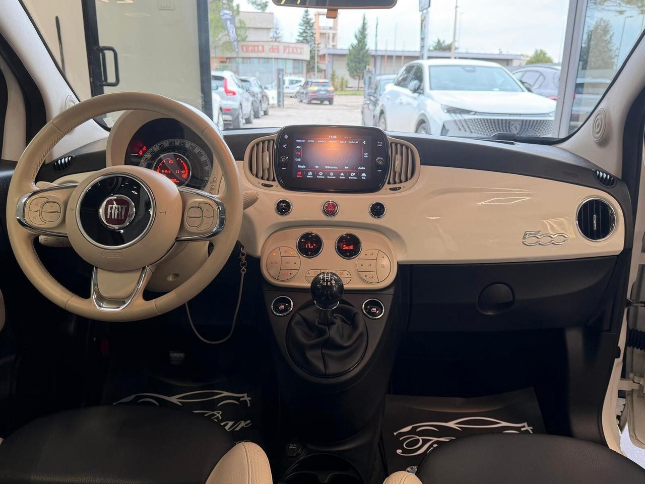 FIAT 500 DOLCEVITA 1.0 70CV HYBRID PELLE TETTO OK NEOPATENTATI ANNO 2022