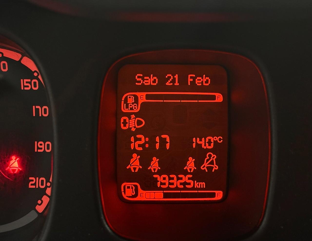 Fiat Panda 1.2 Easypower GPL di SERIE 69cv Easy ITALIANA