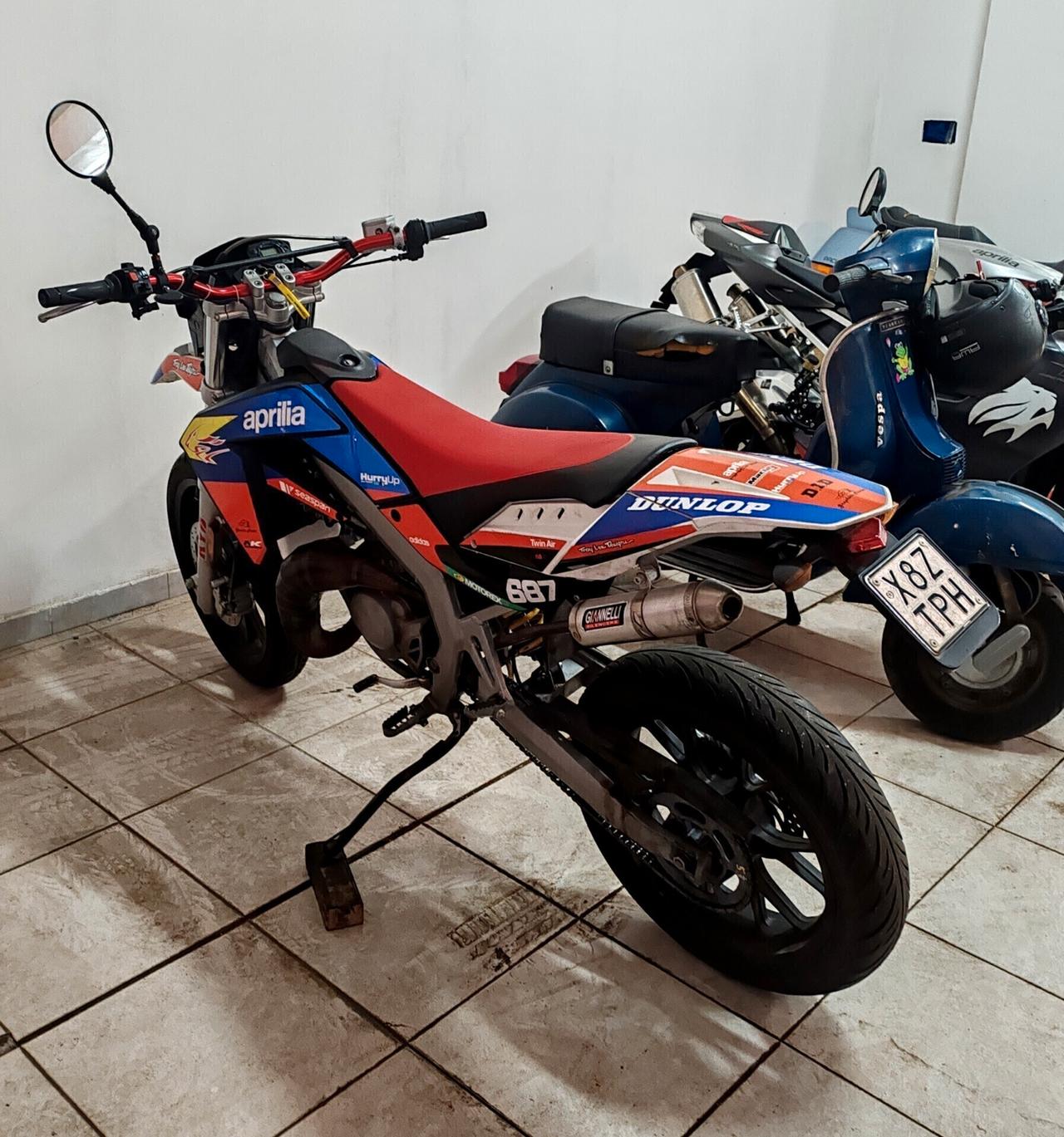 Aprilia Sx50 motard MOTORE NUOVO TPR 86cc