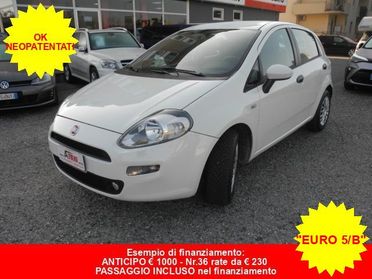 FIAT Punto 1.3 MJT II 75cv 5 p. Street -Ok NEOPATEN.-78000 Km