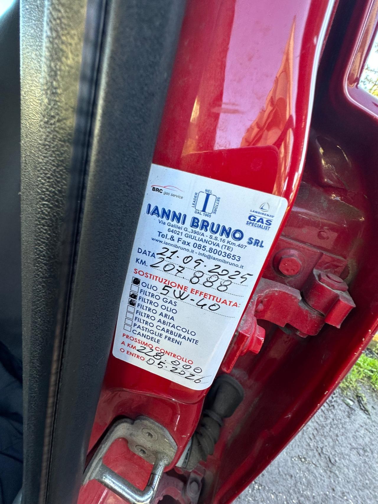 Fiat Panda 1.2 benzina/metan. 2008..