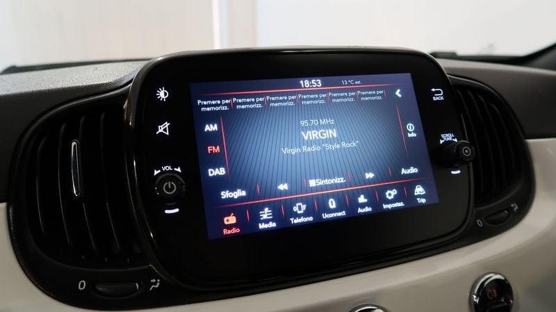 FIAT 500 Hybrid 1.0 70cv Ibrido Club #CARPLAY#