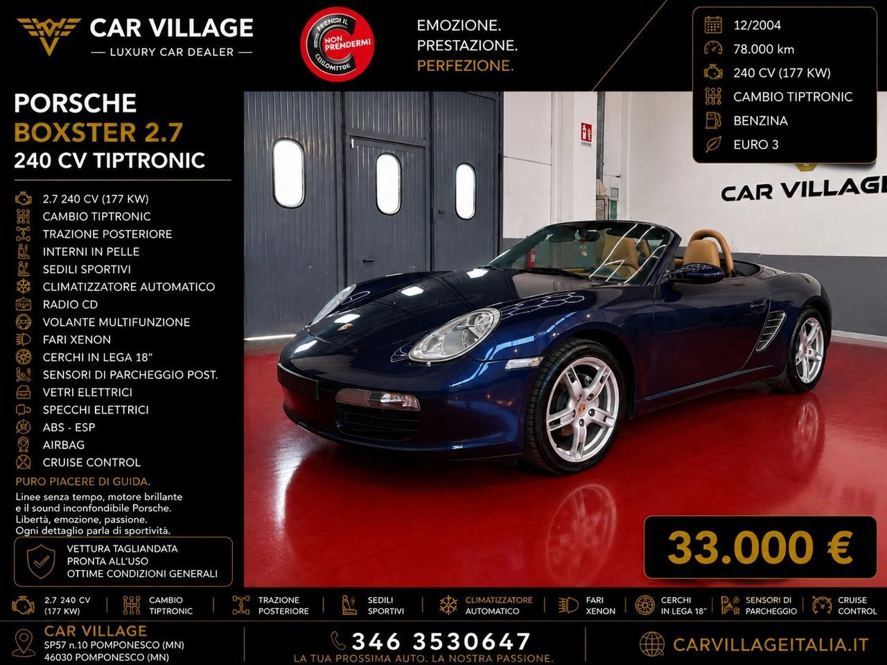 Porsche Boxster 2.7 24V