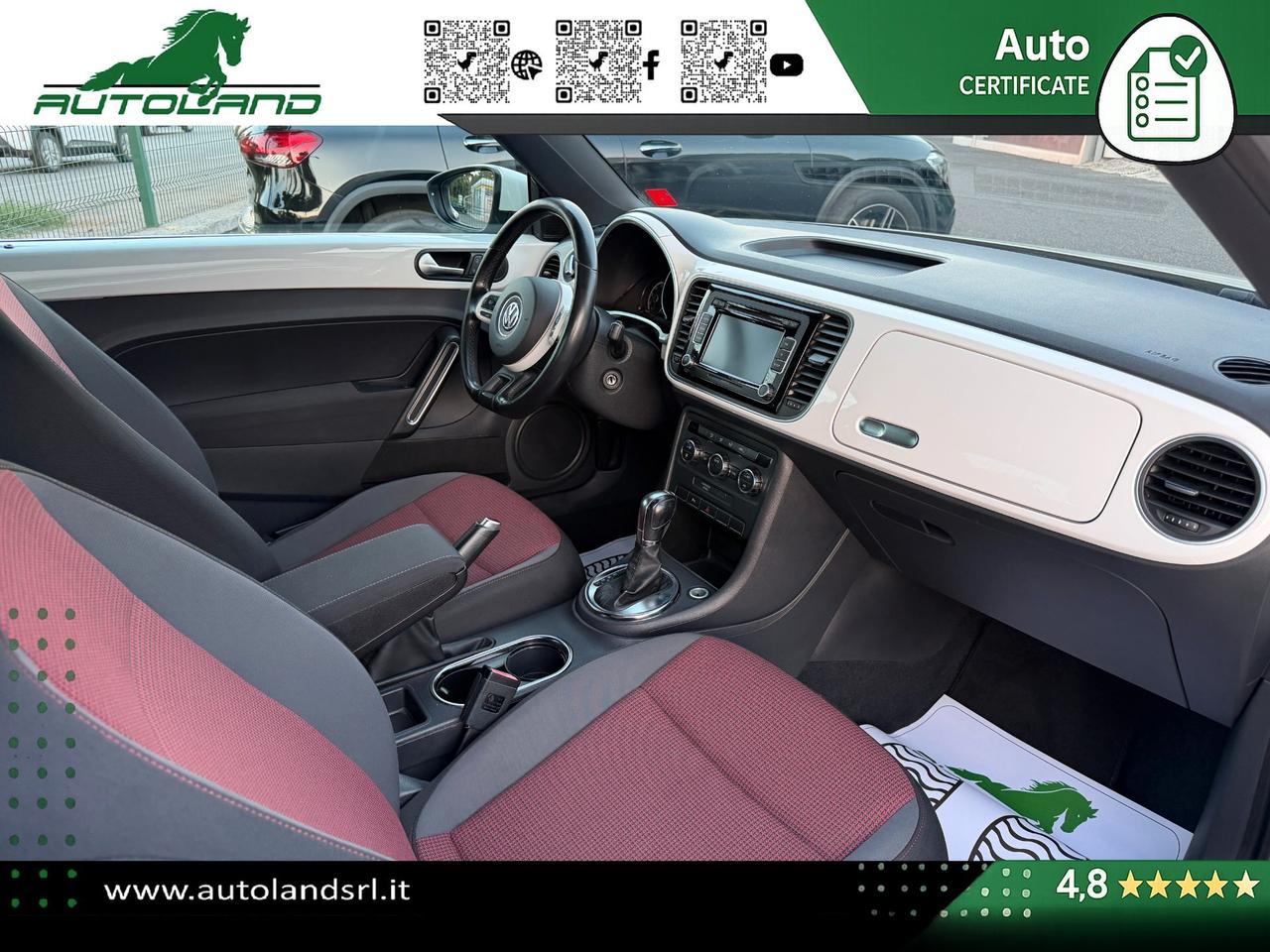 Volkswagen Maggiolino 1.6 tdi Design 105cv dsg