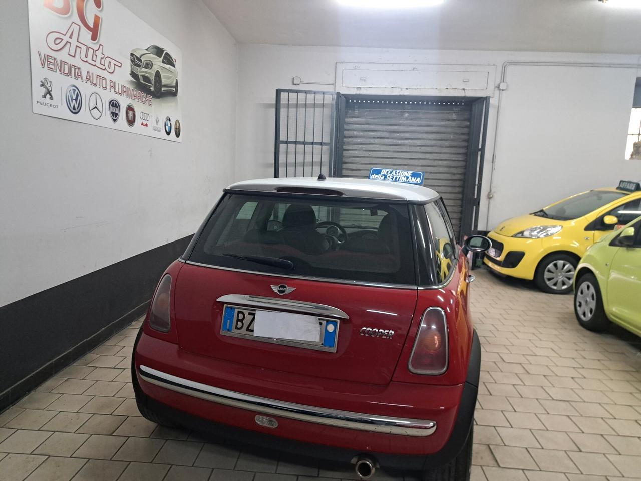 Mini Cooper 1.6 benzina unico prop 2002