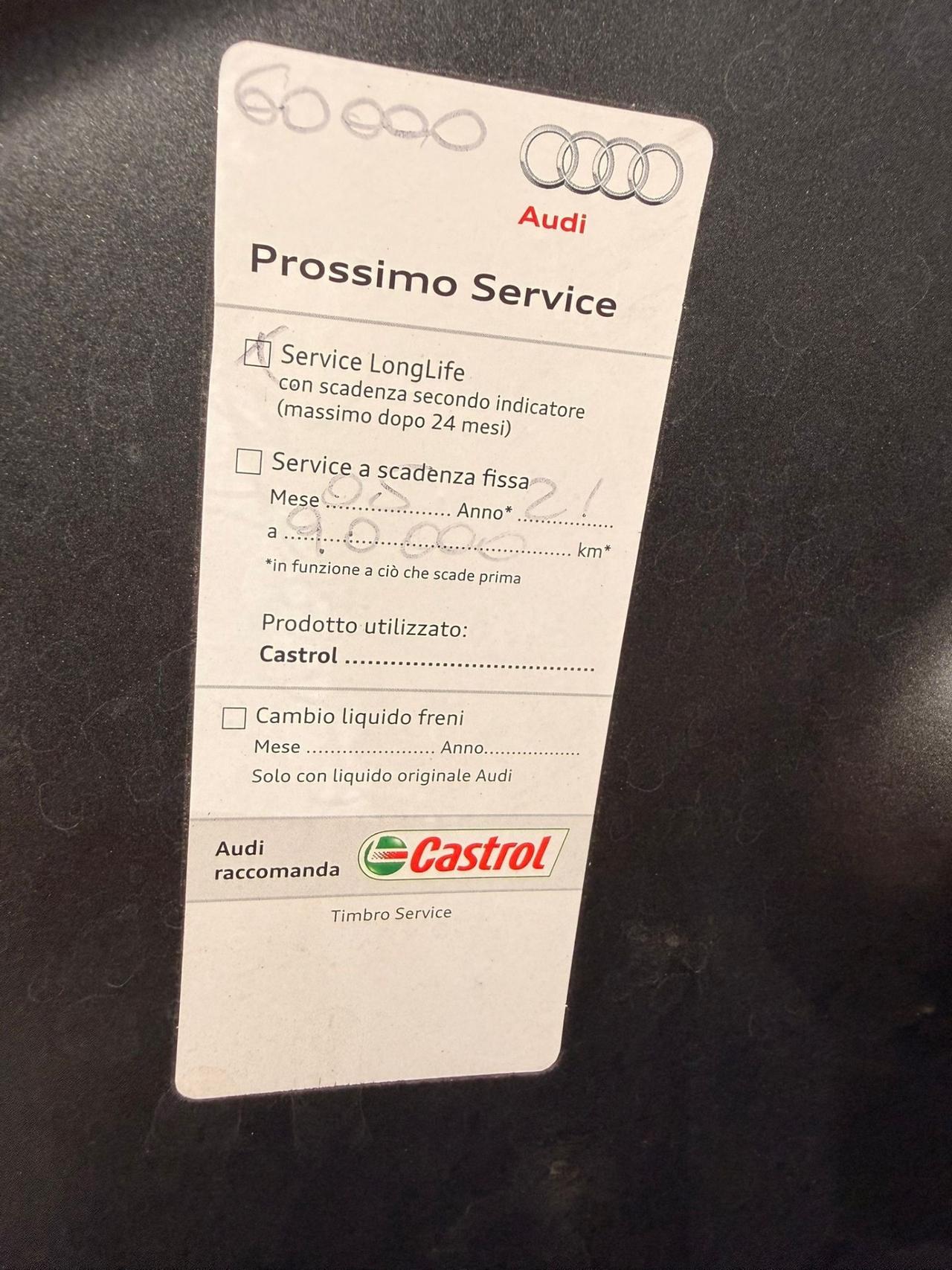 Audi A3 SPB 1.6 TDI S tronic S-Line finanziabile