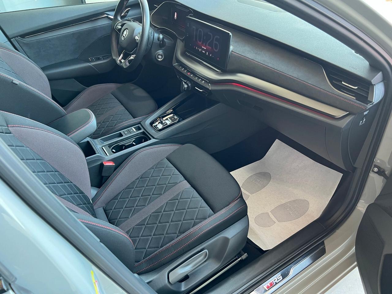 Skoda Octavia 2.0 TDI EVO SCR 200 CV DSG 4x4 Wagon RS/TETTO PANORAMICO