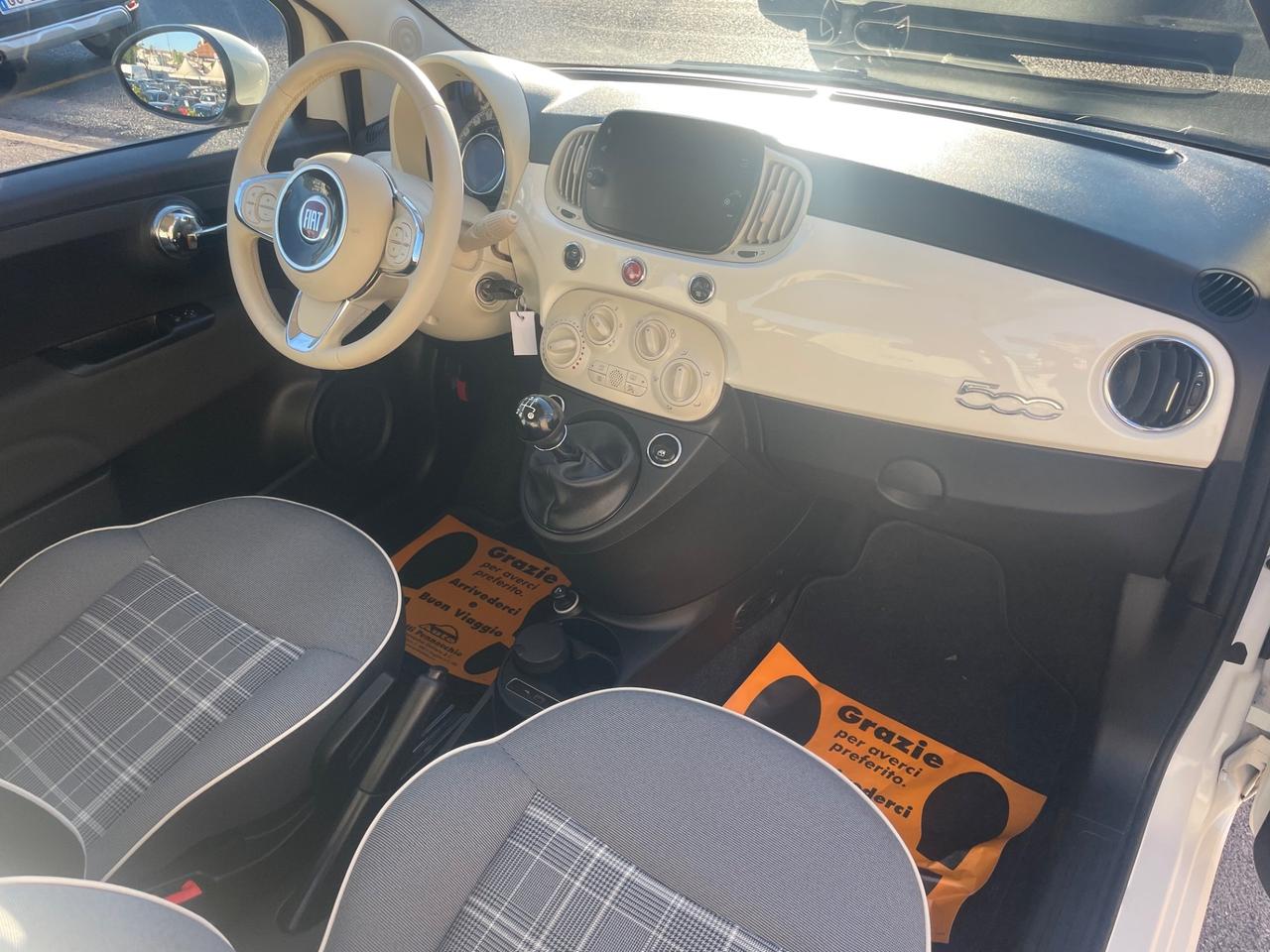 FIAT 500 1.2 BENZINA 69 (CV) 2019